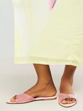 Maeve Pointed Toe Slip On Jelly Sandals